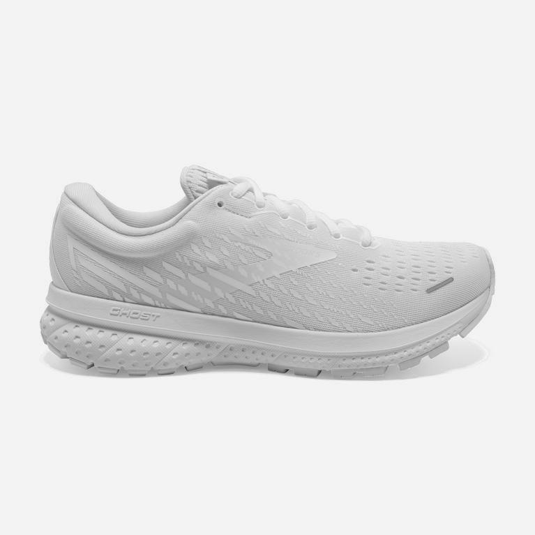 Brooks Ghost 13 Israel - Women's Road Running Shoes - White/White (62945-RYUS)